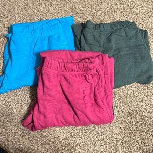 PINK Victoria’s Secret boyfriend style sweatpants - Size Small - 3 (three) pairs